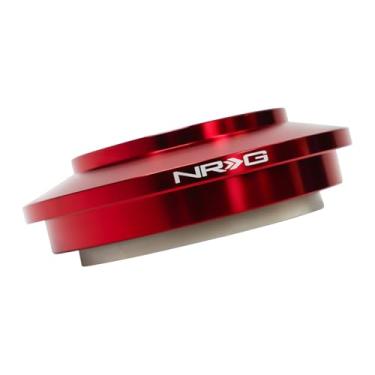 Imagem de NRG Innovations Cubo curto para volante estilo corrida, eixo de direção de alumínio bloqueável, unidade adaptadora de liberação rápida com padrão de parafuso de 6 x 70 mm, compatível com 85-05 Toyota