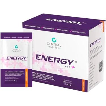 Imagem de Energy ATP+ Tangerina Sem Xilitol Caixa com 30 sachês de 10g Central Nutrition