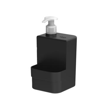 Imagem de Dispenser de Detergente Martiplast Trium em Plástico Preto 500ml