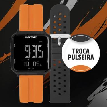 Imagem de Relógio Digital Masculino e Feminino Unisex de Pulso Troca a Pulseira 