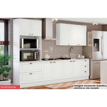 Imagem de Cozinha Modulada Henn Americana Peças 5 Peças (1Aéreo+2Balcões+1Panele