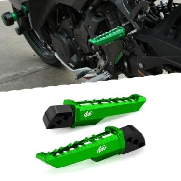 Imagem de Super Vici Apoio Para Os Pés De Motocicleta Com Rotação 360°, Ideal Ka. Wasaki Ninja 400 2018-2023, 500 2024, 650 2017-2023, Zx6R Zx10R Ninja1000 Sx, Do Passageiro, Pedal E Gn
