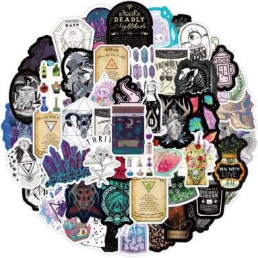 Imagem de Adesivos de boticário 50 peças, adesivos de vinil à prova d'água para 