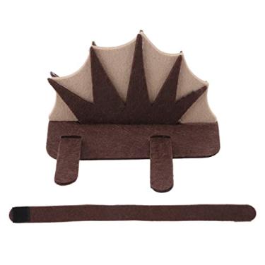 Imagem de GLOGLOW Conjunto de roupas de dragão barbudo andando fantasia de lagarto mascote em forma de dinossauro P