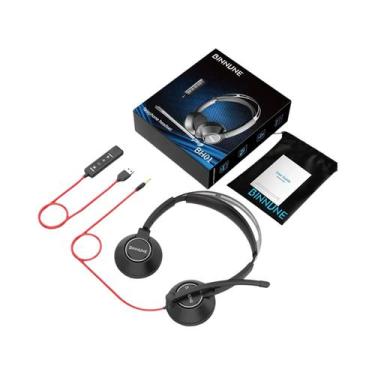 Imagem de Fone De Ouvido Com Cancelamento De Ruído Com Microfone Para Laptop PC 