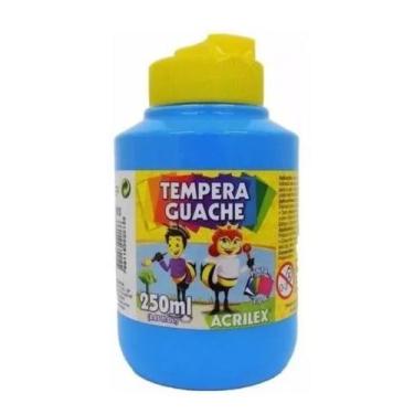 Imagem de Tinta Guache 250ml Azul Celeste Acrilex