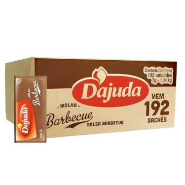 Imagem de Sache Molho Barbecue Dajuda 7g 192un Churrasco