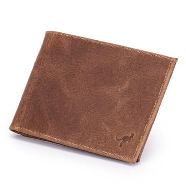 Imagem de Carteira Luxo Grande Couro Legítimo Cnh/rg/cédulas/8cartões(Marrom)