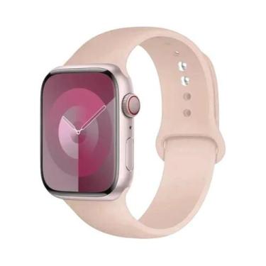 Imagem de Pulseira De Silicone Esportiva De 49mm 44mm 45mm 40mm 41 42mm 46mm Par