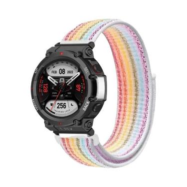 Imagem de Pulseira De Nylon Unissex Para Relógio Inteligente Huami Amazfit T-REX
