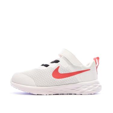 Imagem de NIKE Tênis infantil Revolution 6 Pre-School DD1095-101 (branco), tamanho 1