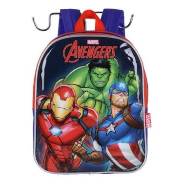 Imagem de Mochila Costas Pequena Creche Petit Hulk Vingadores Marvel