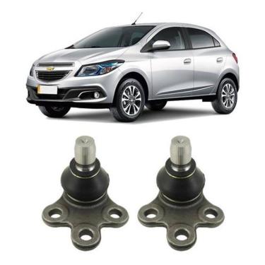 Imagem de Kit 2 Pivô Bandeja Dianteira Gm Onix 15 16 2017 2018 2019