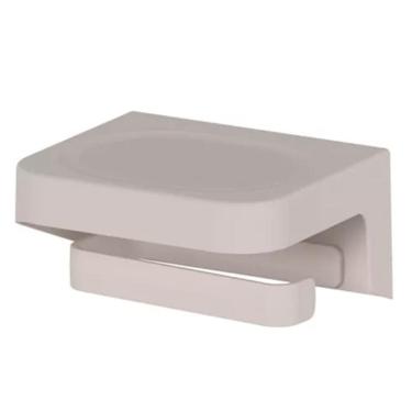 Imagem de Porta Papel Higiênico De Parede Banheiro Ou Bege