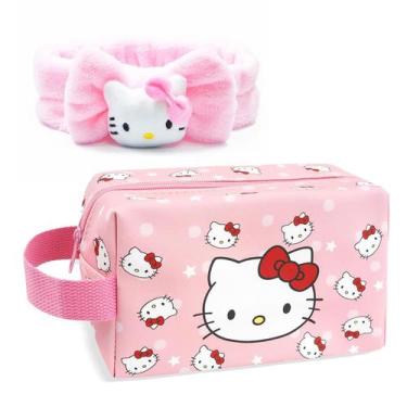 Imagem de Bolsa de higiene e faixa de spa para viagem em couro PU Cute - piurlzw