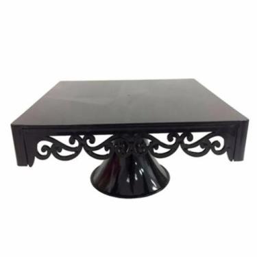 Imagem de Bandeja para Doces Provençal quadrada com base 22,6 x 22,6 x 12,2 - Mi