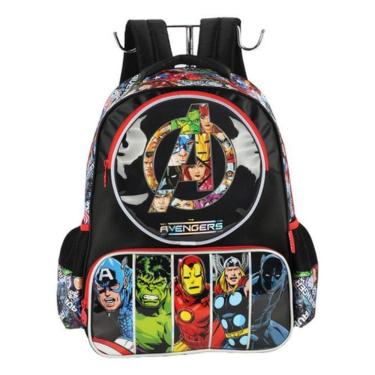 Imagem de Mochila Infantil Vingadores Avengers Homem De Ferro Com Led