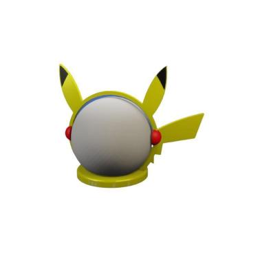 Imagem de Suporte De Mesa Para Alexa Pikachu Echo Dot Geração 4 E 5