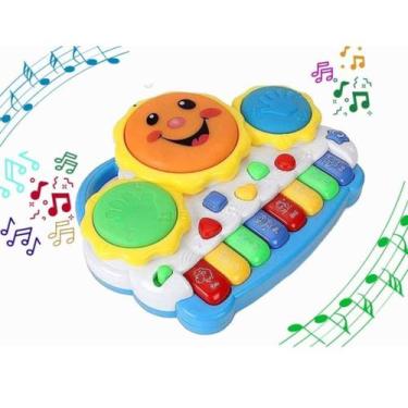 Imagem de Piano Musical Infantil Educativo Com Sons De Animais - Atena