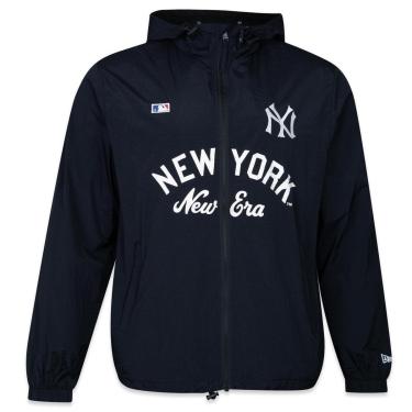 Imagem de Jaqueta New Era Corta Vento Windbreaker New York Yankees Logo History-Masculino