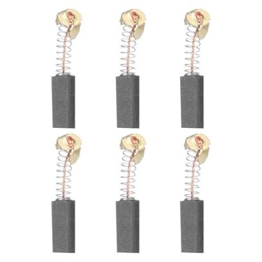 Imagem de PATIKIL Escovas de carbono 0,79 x 0,31 x 0,2 polegadas para motores elétricos, ferramenta elétrica, moedor angular, serra de mesa, reparo de peças sobressalentes, pacote com 6