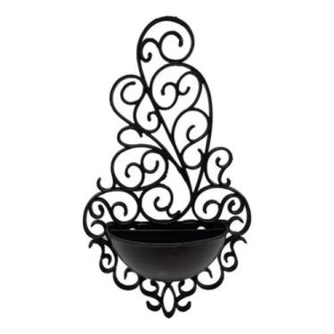 Imagem de Vasos Arandela De Plástico Suporte Parede Plantas - Decor