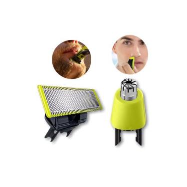 Imagem de Lâmina de reposição Philips OneBlade QP21050 Facial e Nasal Ha - Light