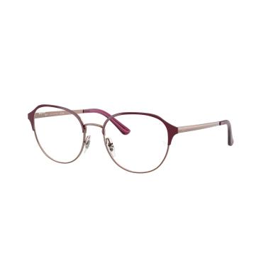 Imagem de Armação para Óculos Ray-Ban 0RX6526L 3181 Tam 53 / Roxo/Bronze