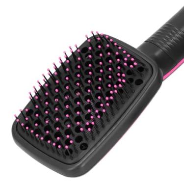 Imagem de Escova Elétrica Secadora 127V Rosa Com Três Níveis De Potência, Cerdas Suaves E Design Ergonômico – Alisamento Rápido, Brilho E Praticidade Para Todos Os Tipos De Cabelos