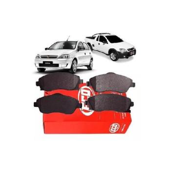 Imagem de Jogo de pastilhas de freio, corsa novo, hatch sedan, montana, 1.0 1.4 