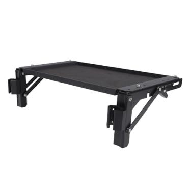 Imagem de WALFRONT Mesa de Trabalho Dobrável para Trabalho Pesado, Bandeja de Ferramentas, Suporte Lateral, Bancada de Armazenamento Segura para Armazenamento Lateral de Suas Ferramentas