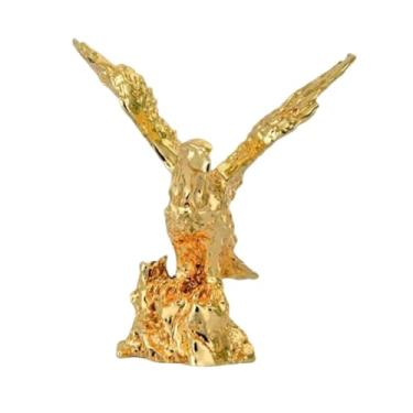 Imagem de Ｂｅｓｇａ Estátua de águia, estatueta de animal, decoração de mesa, escultura de resina para sala de estar, estante de livros, Style C