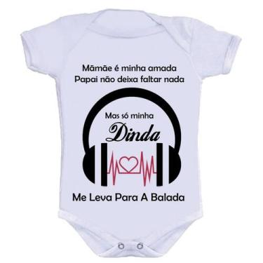 Imagem de Body Divertido - Balada Com a Dinda - KALUNDU KIDS, GG