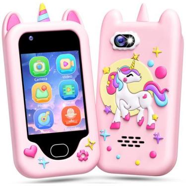 Imagem de Smartphone Toy Smartphone Lpare Kids Smart Phone para meninas de 3 a 1