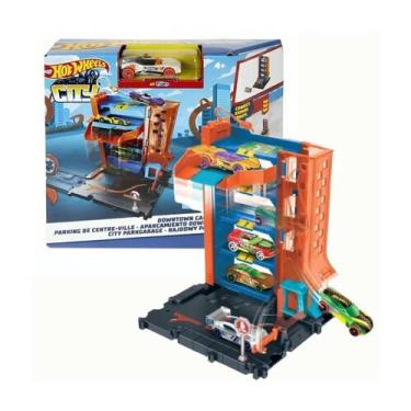 Imagem de Hot wheels city estacionamento no centro da cidade - mattel hdr28