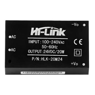 Imagem de Mini Fonte Hi Link HLK-20M24 100-240VAC 24V DC 20W - Fonte de Alimenta