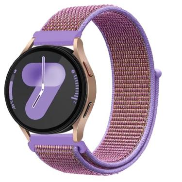 Imagem de Pulseira de nylon de 22 mm para Samsung Galaxy Watch 3 de 45 mm/Galaxy Watch de 46 mm/Gear S3 Frontier/Classic, pulseira de substituição esportiva de liberação rápida para Garmin Venu 3/Venu 2