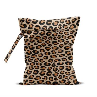 Imagem de Bolsa impermeável para roupas de banho, viagens, cosméticos, bolsas de maquiagem para academia, academia, artigos de higiene, carrinho, bolsas de viagem reutilizáveis para praia (estampa colorida de