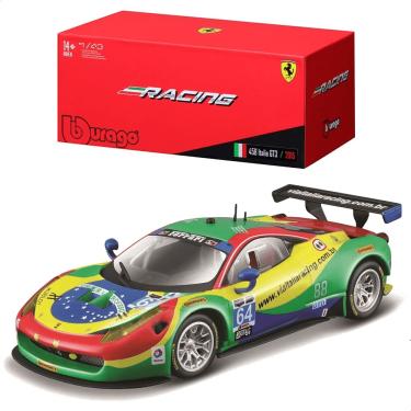 Imagem de Miniatura Carro BBurago 2015 Ferrari 458 Italia GT3 1:43