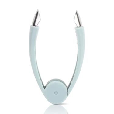 Imagem de Descascador de olhos de abacaxi, cortador de aço inoxidável, removedor de haste de morango, descascador de morango, ferramenta de picter de morango, removedor de abacaxi, pinças de abacaxi,