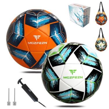 Imagem de Conjunto de 2 pacotes de bolas de futebol MGZFEZN tamanho 5 para joven