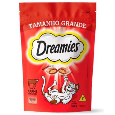 Imagem de Petisco Dreamies Carne Para Gatos Adultos 150g - MARS