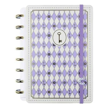 Imagem de Caderno Inteligente A5 Isa Akkari Purple Key 80 Folhas CIA52367 - CI
