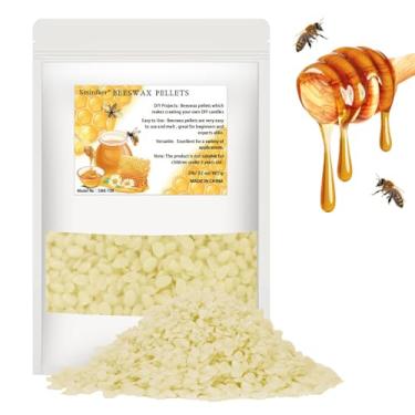 Imagem de 900 g Grânulos de cera de abelha cera de abelha para fabricação de velas, grânulos de cera de abelha orgânica para pele, cera de abelha, cera de abelha a granel para fazer loções orgânicas para