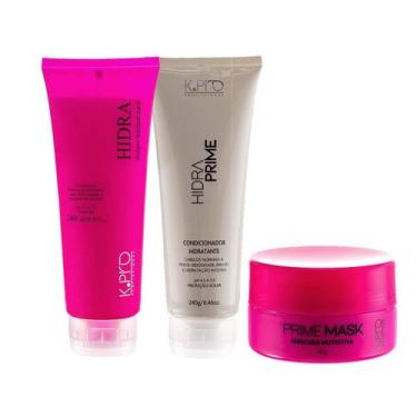 Imagem de K.Pro Hidra Shamp Sem Sal 240ml + Cond 240ml + Máscara 200g
