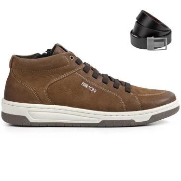 Imagem de Kit Sapatênis Ferracini Vox Masculino + Cinto