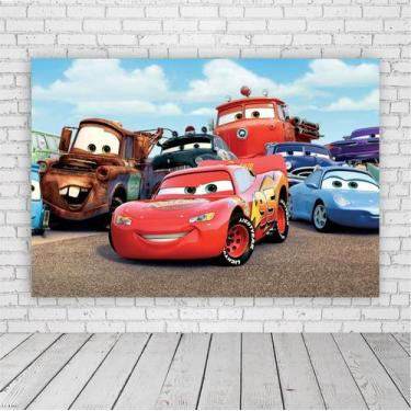 Imagem de Painel Retangular Carros 1,5X1,0M Lona Fosca - 3M