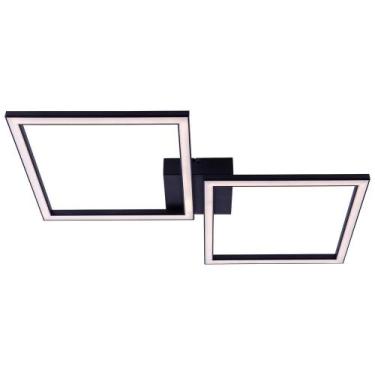 Imagem de Plafon Sobrepor Led Perfil Led Duplo 48W Design Moderno - Esquilos Sho