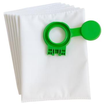 Imagem de Pacote com 6 sacos de aspirador de pó compatíveis com sacos de vácuo Sebo Airbelt D1 D4 Canister Aspirador de pó – Sacos de pó de substituição para aspirador de pó, limpeza doméstica e uso de