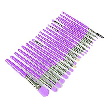 Imagem de Conjunto de Pincéis de Maquiagem 20 Peças, Base, Cílios, Sombra, Lábios, Pincéis de Maquiagem, Cerdas Ias Para Sombra, Sobrha, Neador, Pó, Mistura de Maquiagem